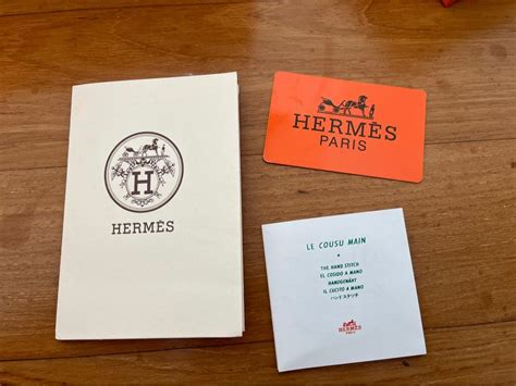 hermes authenticity card|hermes identification.